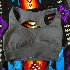 Open Back Sports Bra